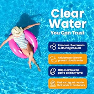 68% Calcium Hypochlorite Pool Shock for Swimming Pools - Chlorine Granules Swimming Pool Shock 50 lbs Bucket - Pool Chlorine for Inground and Above Ground Pool Treatment, Saltwater (50lbs) 68 Calcium Hypochlorite Pool Shock for Swimming Pools Chlorine Granules Swimming Pool Shock 50 lbs Bucket Pool Chlorine for Inground and Above Ground Pool Treatment Saltwater 50lbs