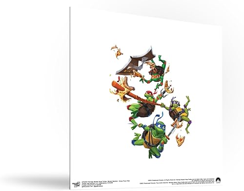 Miniatura 3 de Trends International Gallery Pops Nickelodeon Teenage Mutant Ninja Turtles Mutant Mayhem - Paquete de arte de pared Pizza Time (paquete de 3)