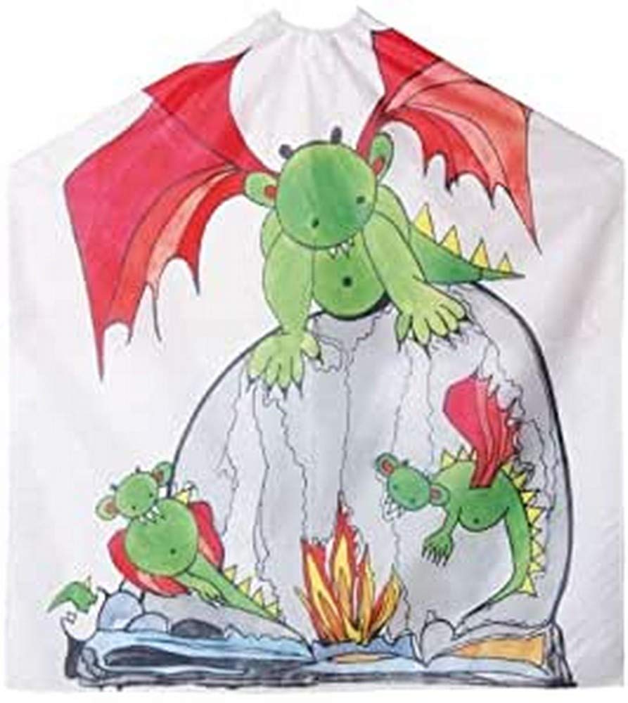Efalock Professional Children's Fire Dragon Design Cape, 0.11 kg