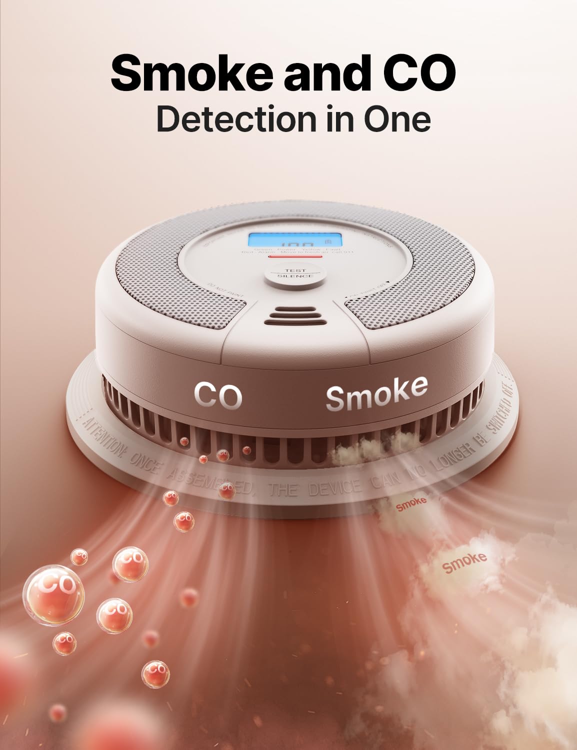 X-Sense 2-in-1 Smoke & CO Detector - Protect Your Home -4