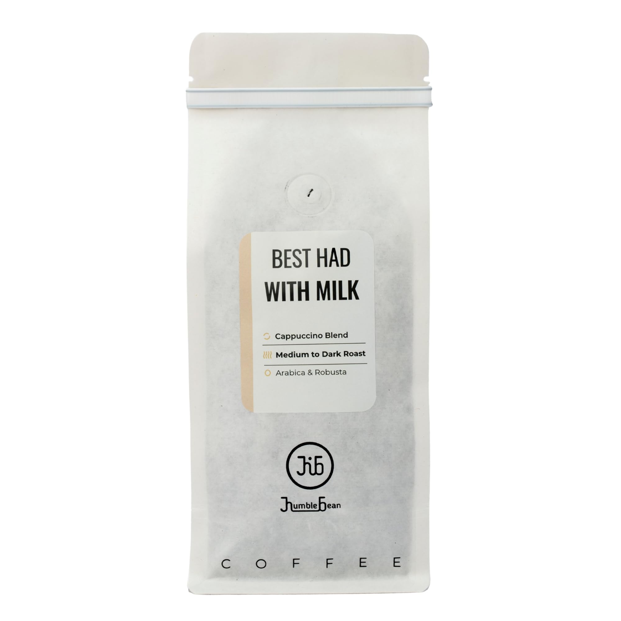 HB HUMBLE BEAN COFFEE Cappuccino Blend, Arabica & Robusta Coffee, Medium - Dark Roast, 250Gms (Whole Beans) Packet-picture-20