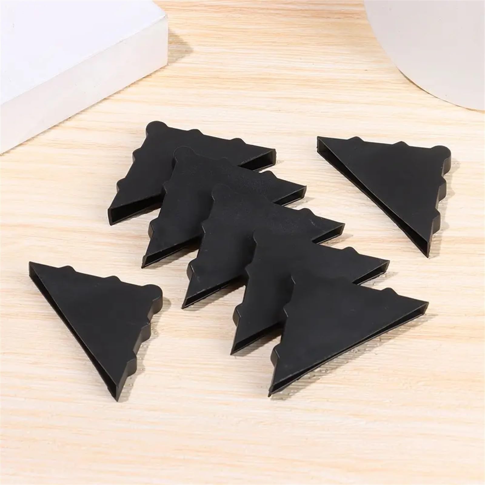 Protectores de Esquinas para mesas, Seguridad Infantil, 10 Unidades, Color Negro, para Muebles de Escritorio.