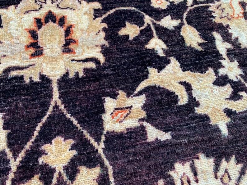 5x7 Afghan Chobi Rug Hand Knotted Wool Area Home Decor Carpet 216 x 151 cm