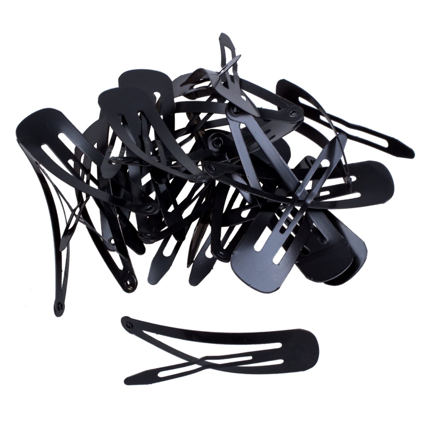 ayushicreationa Black Hair Pin Hair StylingPins for Hair Bun Decoration 50 PCS U-pins, 50 PCS Wave-pins and 6 Pair Tic TackPins Combo Set for Women and Girls 4