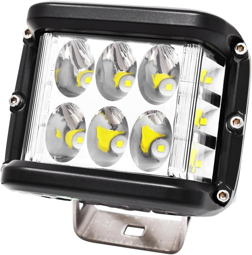 Pro LED 9645SF 120 Degree Spot Flood 3 Direction LED Work Light, 12-24 Volt DC
