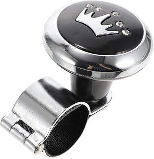 Totority 2 Peças De Reforço De Volante Alça De Potência Do Carro Botão De Direção De Botão De Potência Botão De Reforço Alça De Volante Acessórios De Reforço De Carro Abs