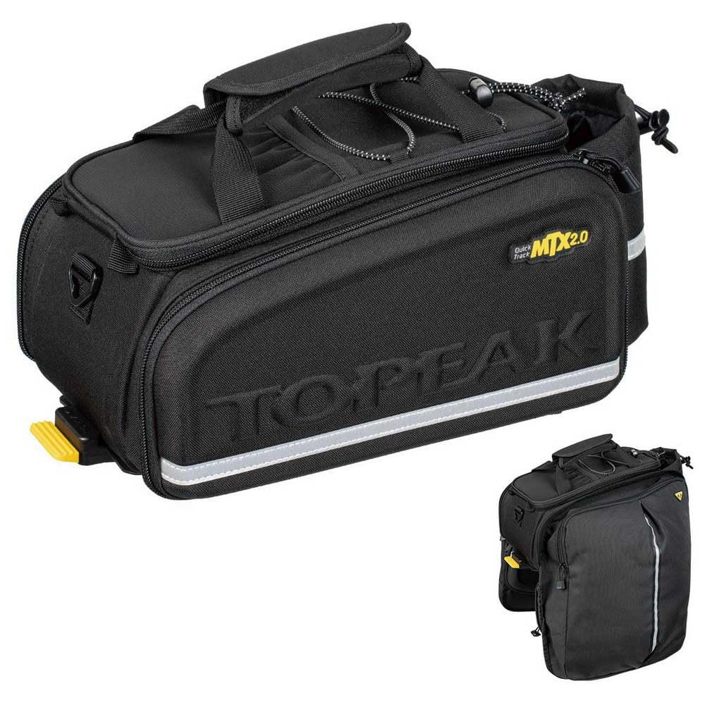 Topeak MTX Trunkbag EXP Pannier 2.0 - 16.6 L Capacity, Water Resistant