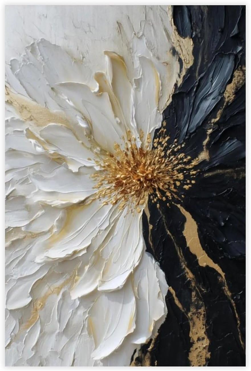 SMART COLOR Floral Canvas Wall Art Poster Decor Gift