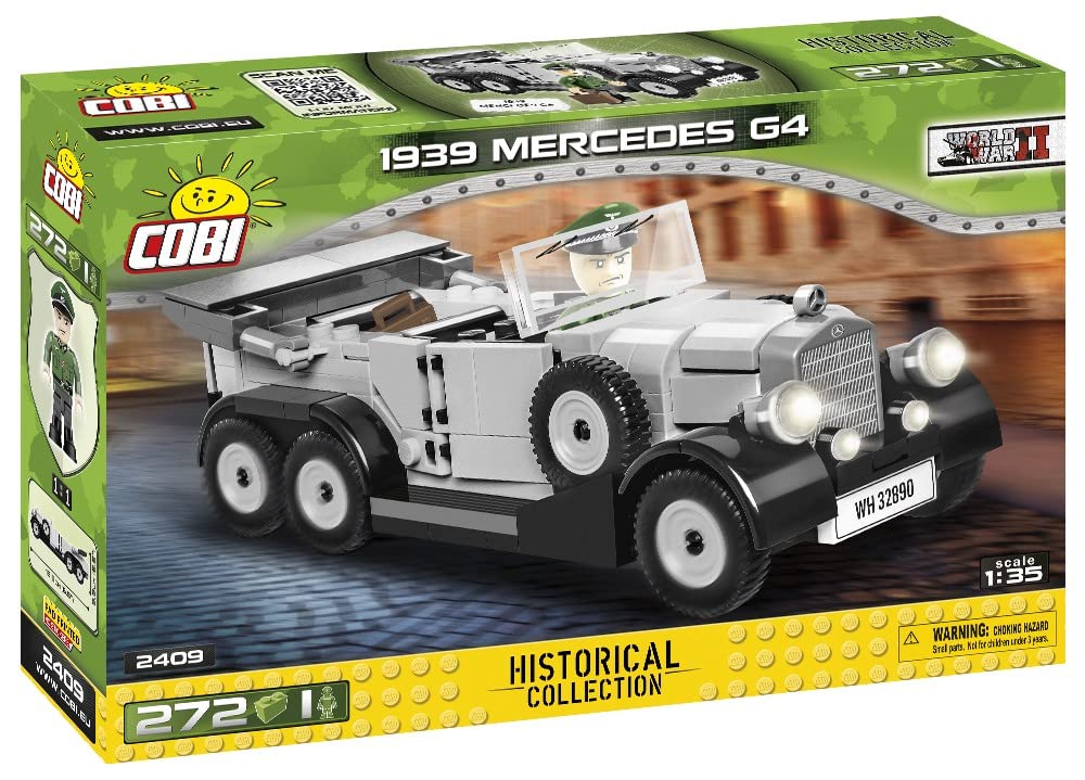 ベンツ フィギュア Amazon | Cobi Historical Collection #2409 1939 M.ベンツ G4 (WWII