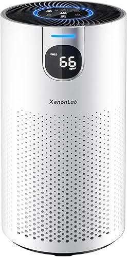 Purificadores de aire para el hogar, cubren habitaciones grandes de hasta 1800 pies cuadrados, modo de sueño VisionAir de 20 dB para dormitorio, con