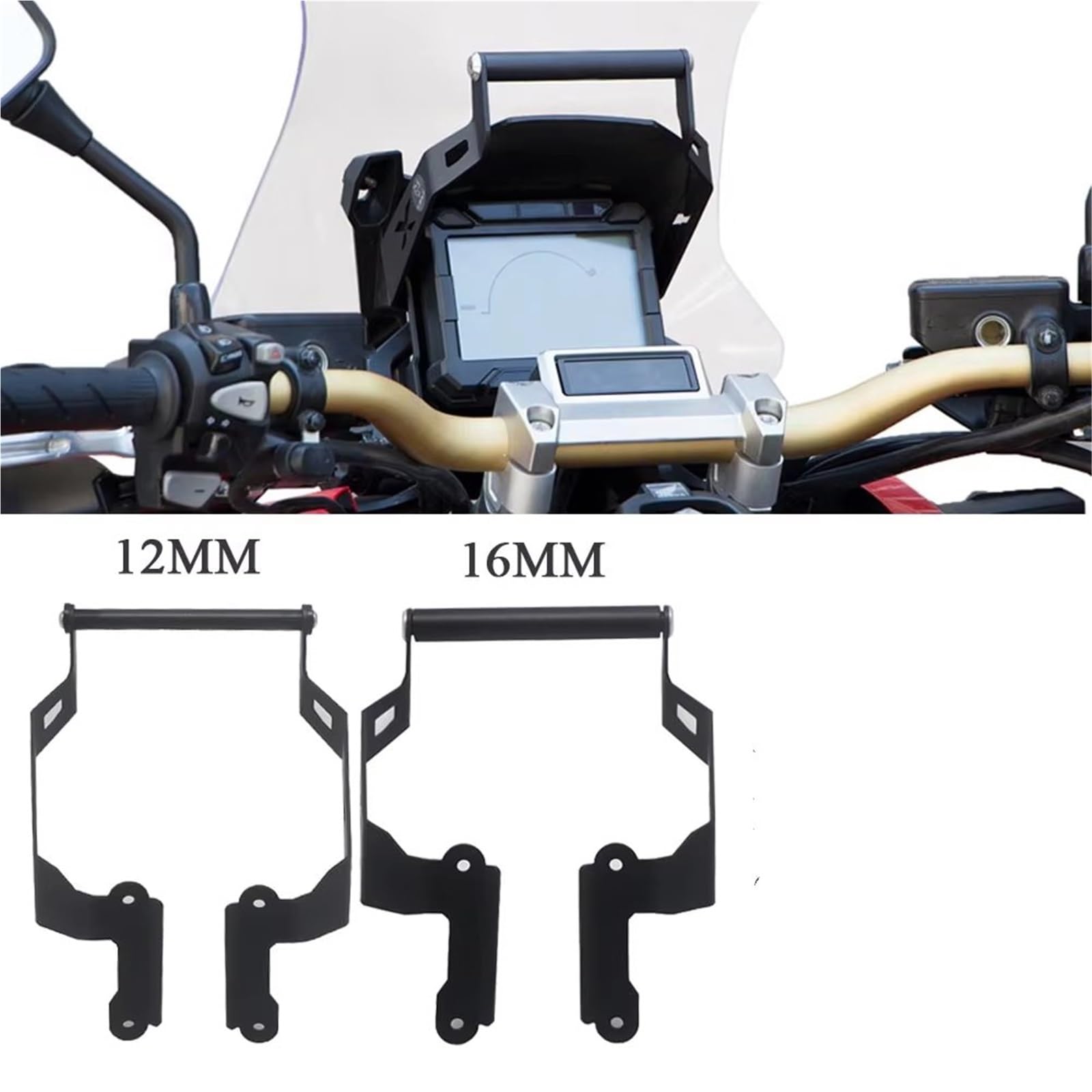 Navegación De Motocicleta para Soporte para XADV para XADV750 2015-2018 Soporte Frontal GPS para Teléfono Inteligente