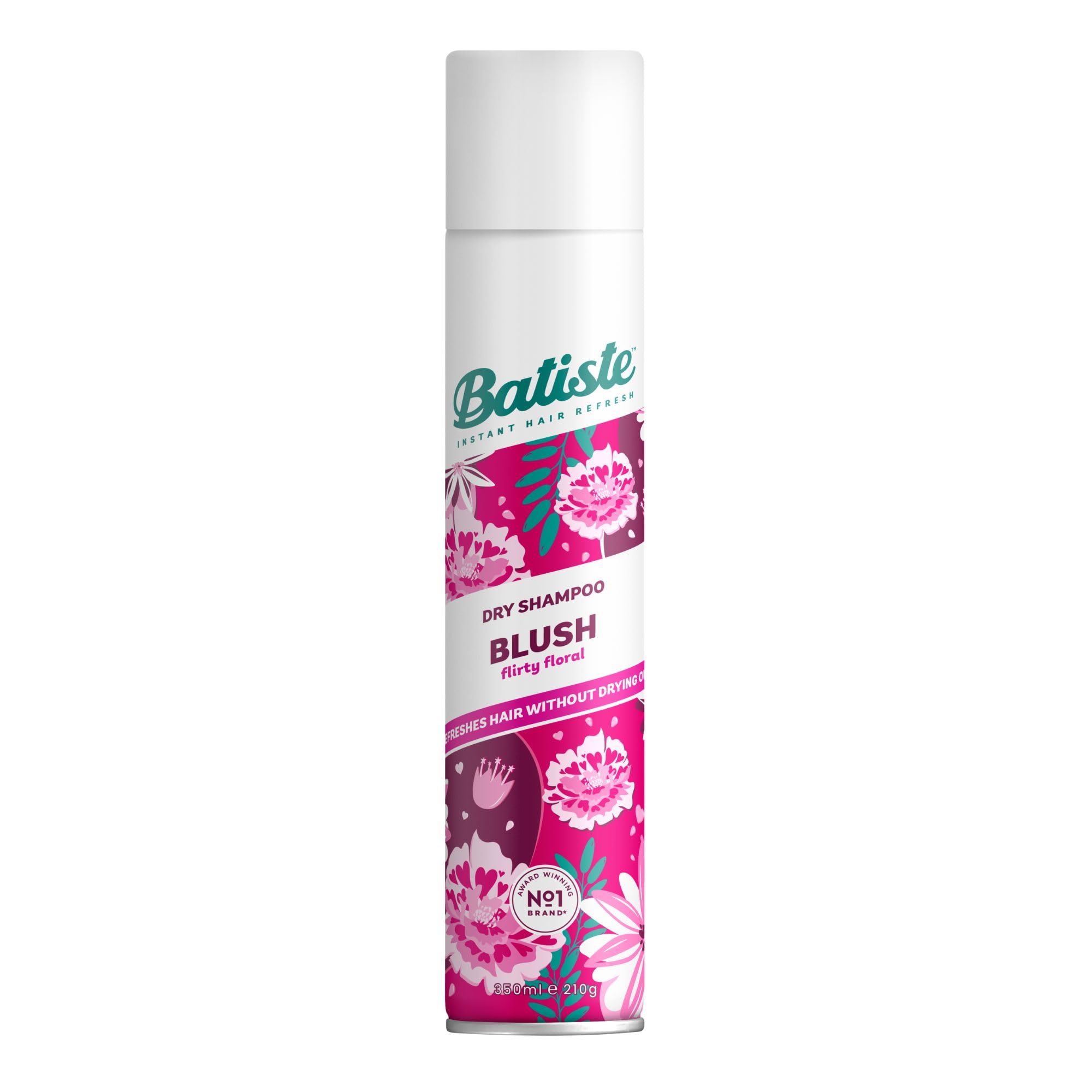Batiste Blush Dry Shampoo, Floral Fragrance, 350ml