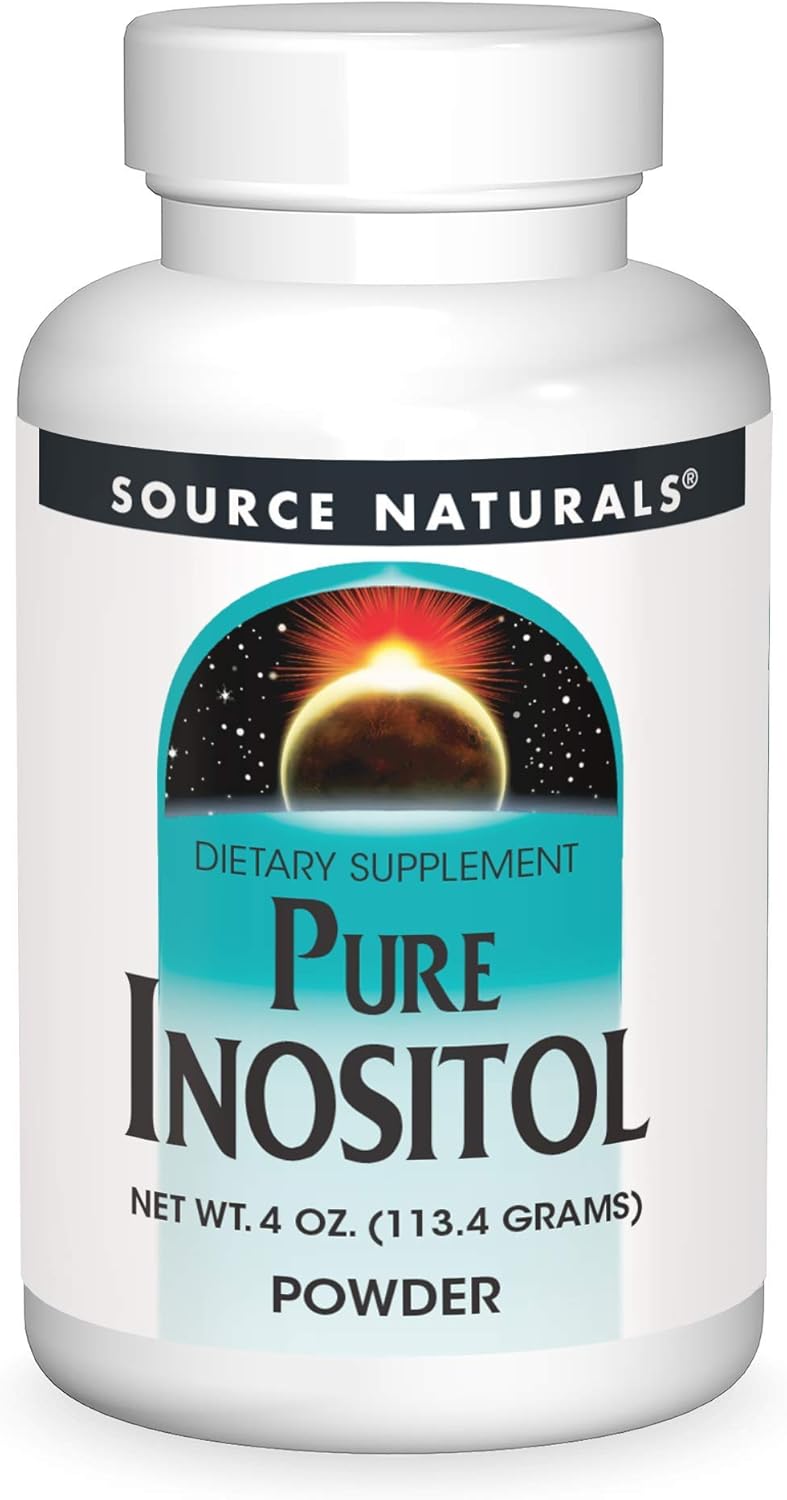 Source Naturals Pure Inositol, Dietary Supplement - 4 oz POWDER : Health & Household