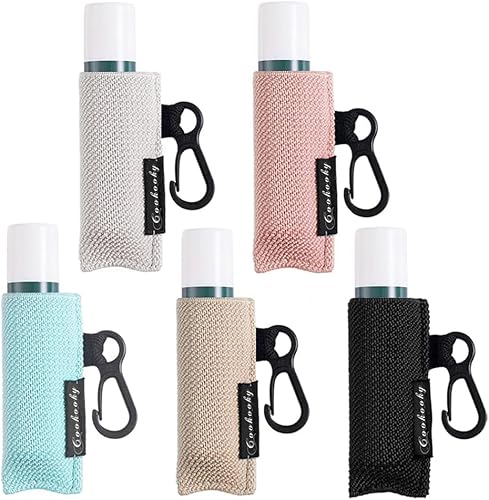 COOKOOKY Chapstick - Llavero con bonito diseño minimalista para bálsamo labial