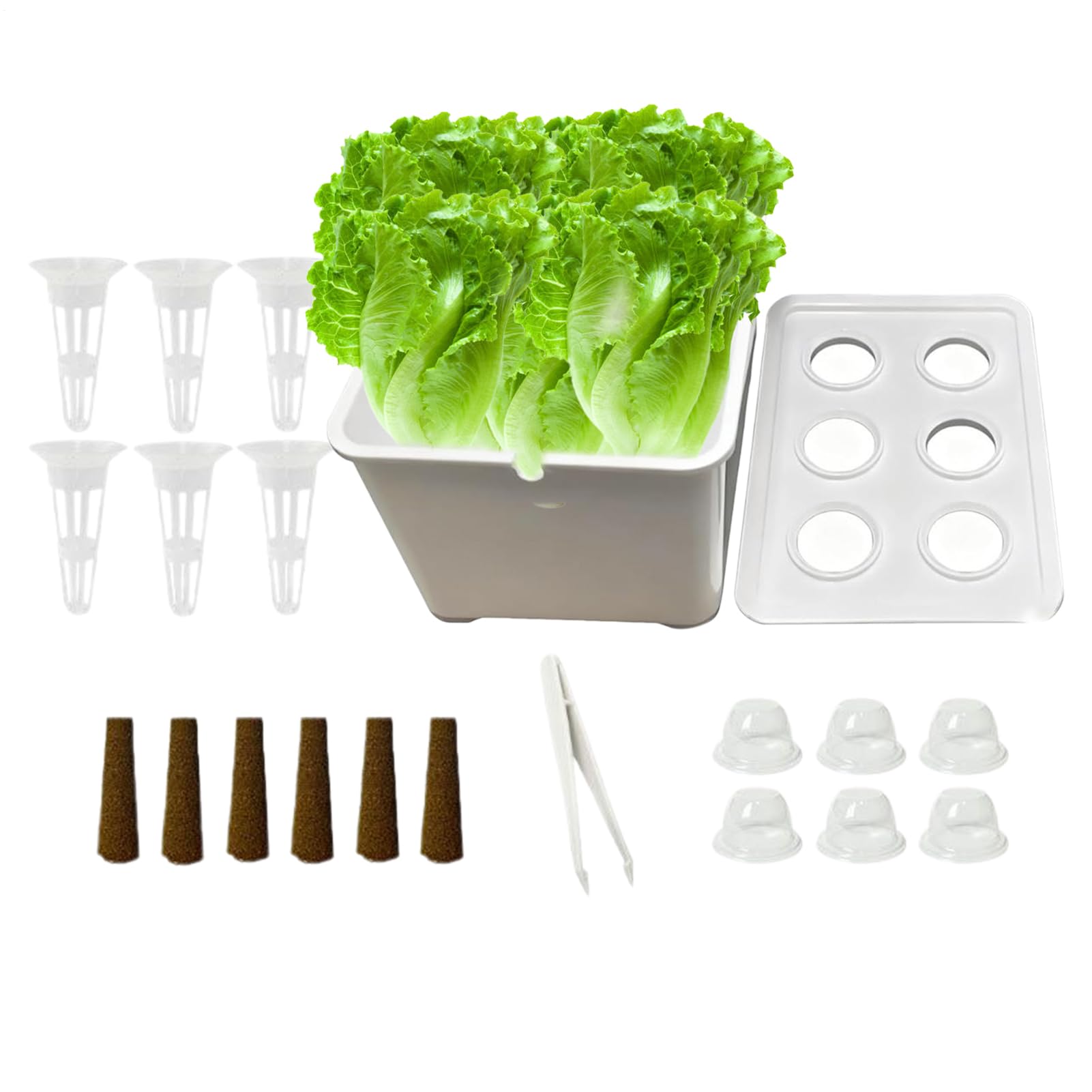 – Hydroponic Planting System | Complete Set Household Gardening,Home Hydroponic Seedling System,for Fruits Lettuce Flowers Balcony Parterre Hotel Apartment