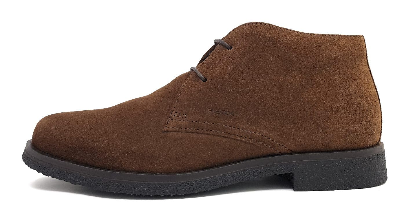 Geox Uomo Claudio A Loafer, Browncotto, 6.5 UK