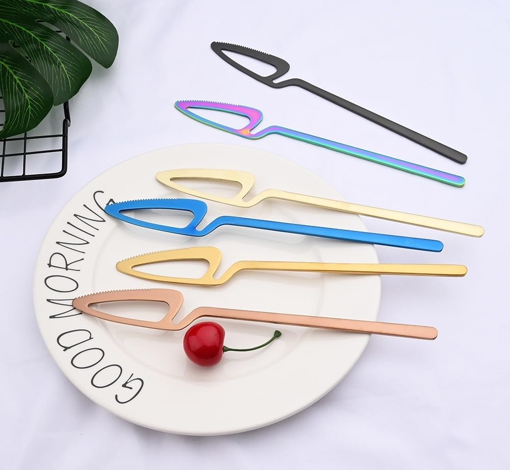 Besteck-Set, 5/20/30/40/50/60-Teilig, Lila, Kreatives Hängebecher-Geschirr Aus Edelstahl 304, Wandmontiertes Messer, Gabel, Löffel, Kaffeelöffel, Kuchengabel, O,Silver-6Set-30Pcs