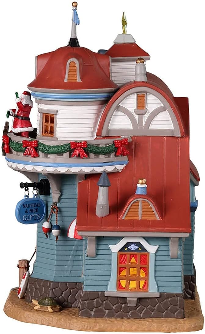 Lemax Seaside Santa Christmas Shoppe #25909