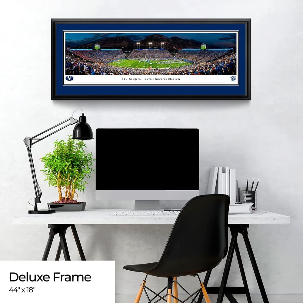BYU Cougars Football - Panoramic Posters and Framed Pictures by Blakeway Panoramas