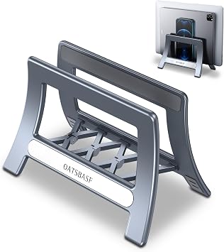 Vertical Laptop Stand,Gravity Auto Lock Computer Stand, Laptop Stand for Desk,Office Work & Home Space-Saving Organize,Fits All Mac Book, Surface,Chrome Book & Gaming Laptop Up to 17.3 Inch