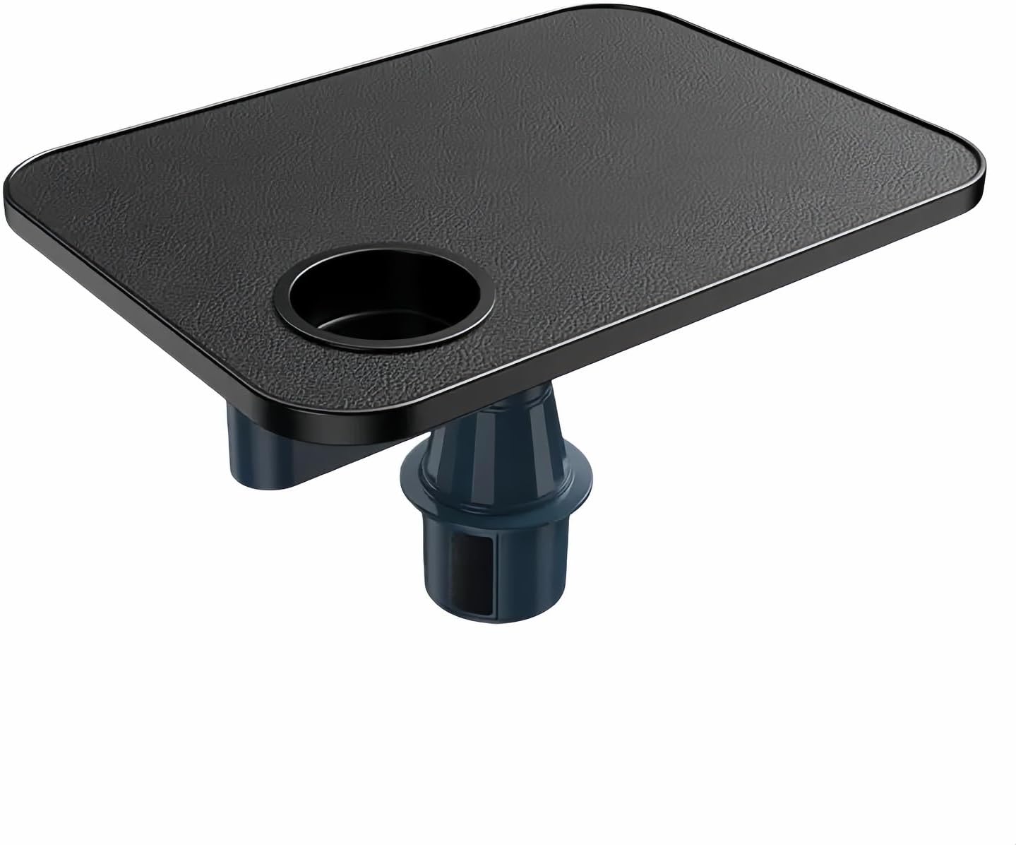 Car Tray Table Compatible with Chevrolet Tahoe, Car Tray & Car Desk for Laptop, 360° Rotating Wood Cup Holder Table, Travel Tray for Car, Automotive Trays & Bags,Square-Black