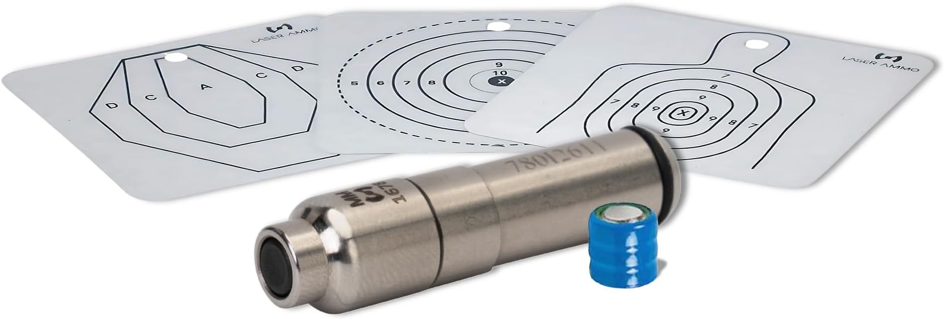 SureStrike™ 9mm Cartridge - Laser Training Solution for Your 9mm, 9mm SureStrike™ Laser Cartridge (with red Visible Laser Class I, 3.5mW) for Laser Ammo Reactive Targets