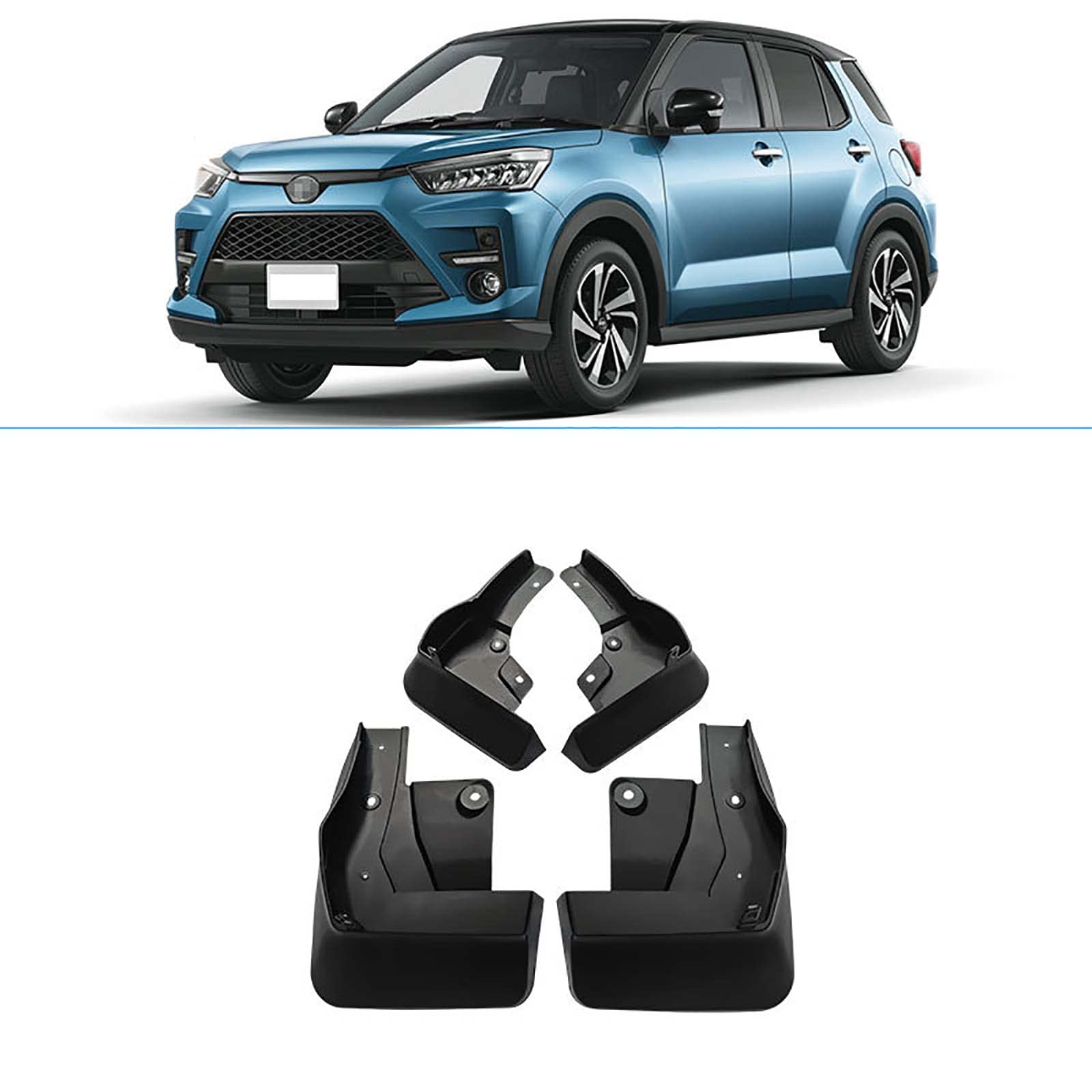 Amazon | トヨタライズGR2020-2021の車のマッドフラップスプラッシュ