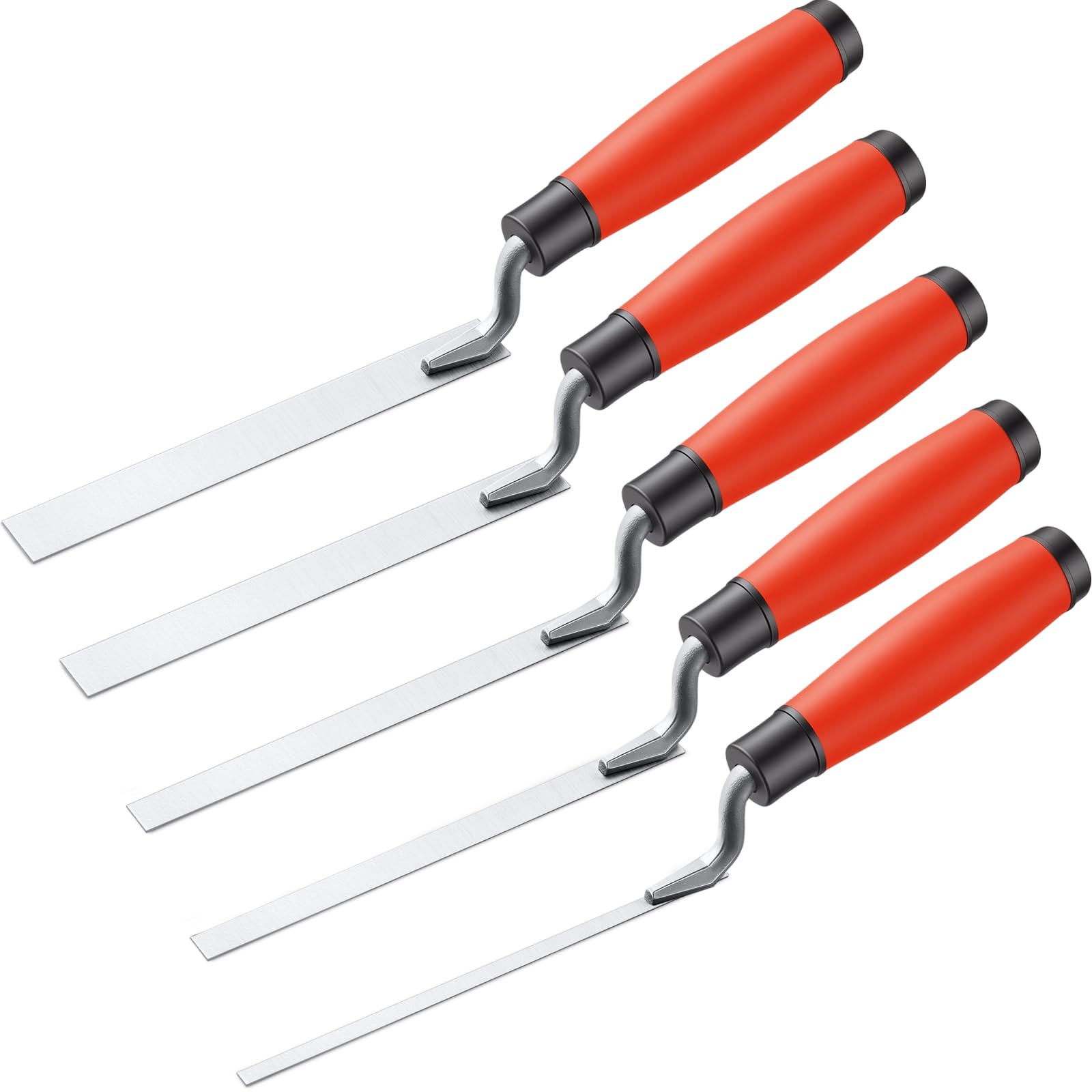 3 Pcs Pointer Trowel, 6-3/4" by 1/4", 3/8", 1/2",Wood Handle — Amazon image 7