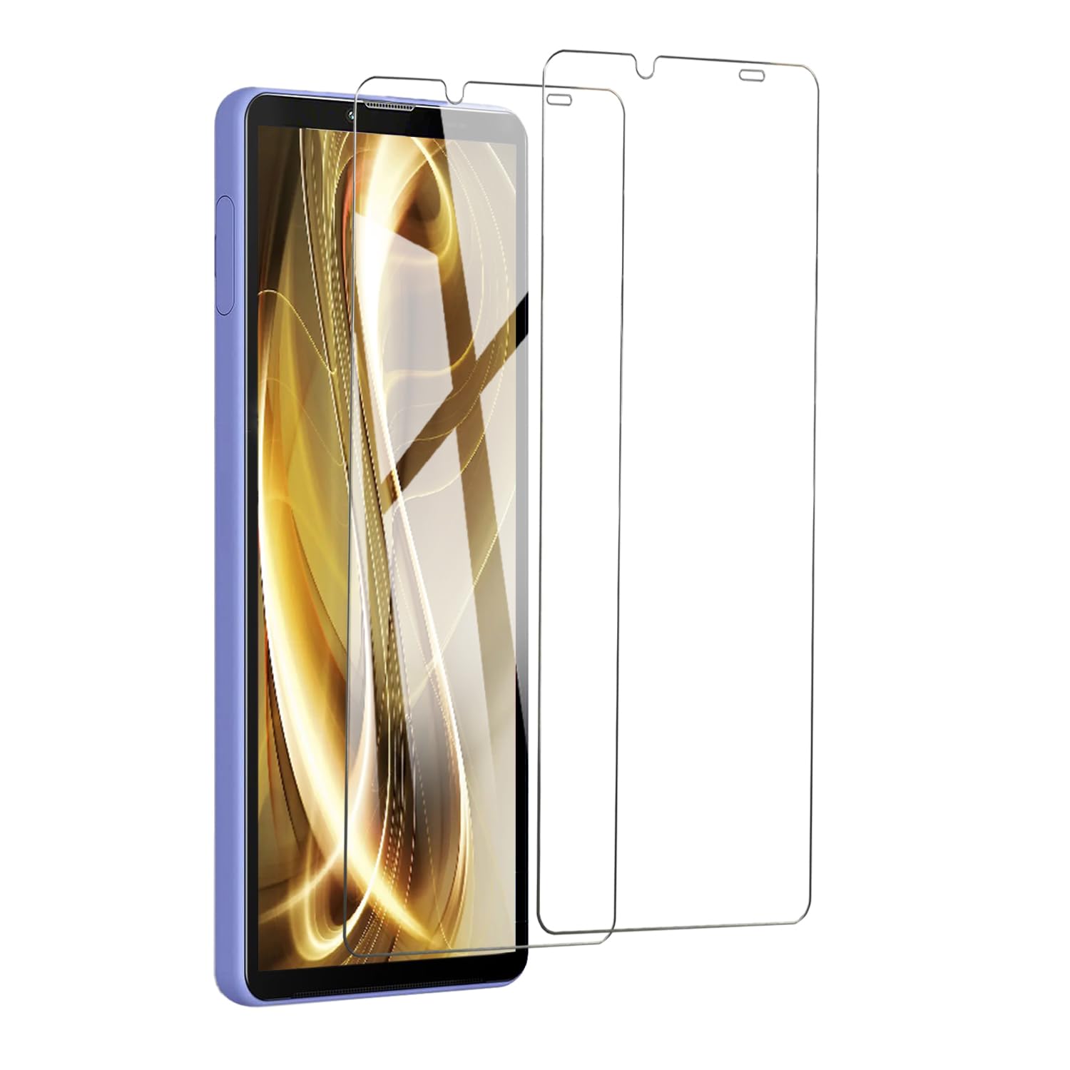 Amazon | 【2枚入り】ガラスフィルム Xperia 10 IV 用 高透過率 SOG07