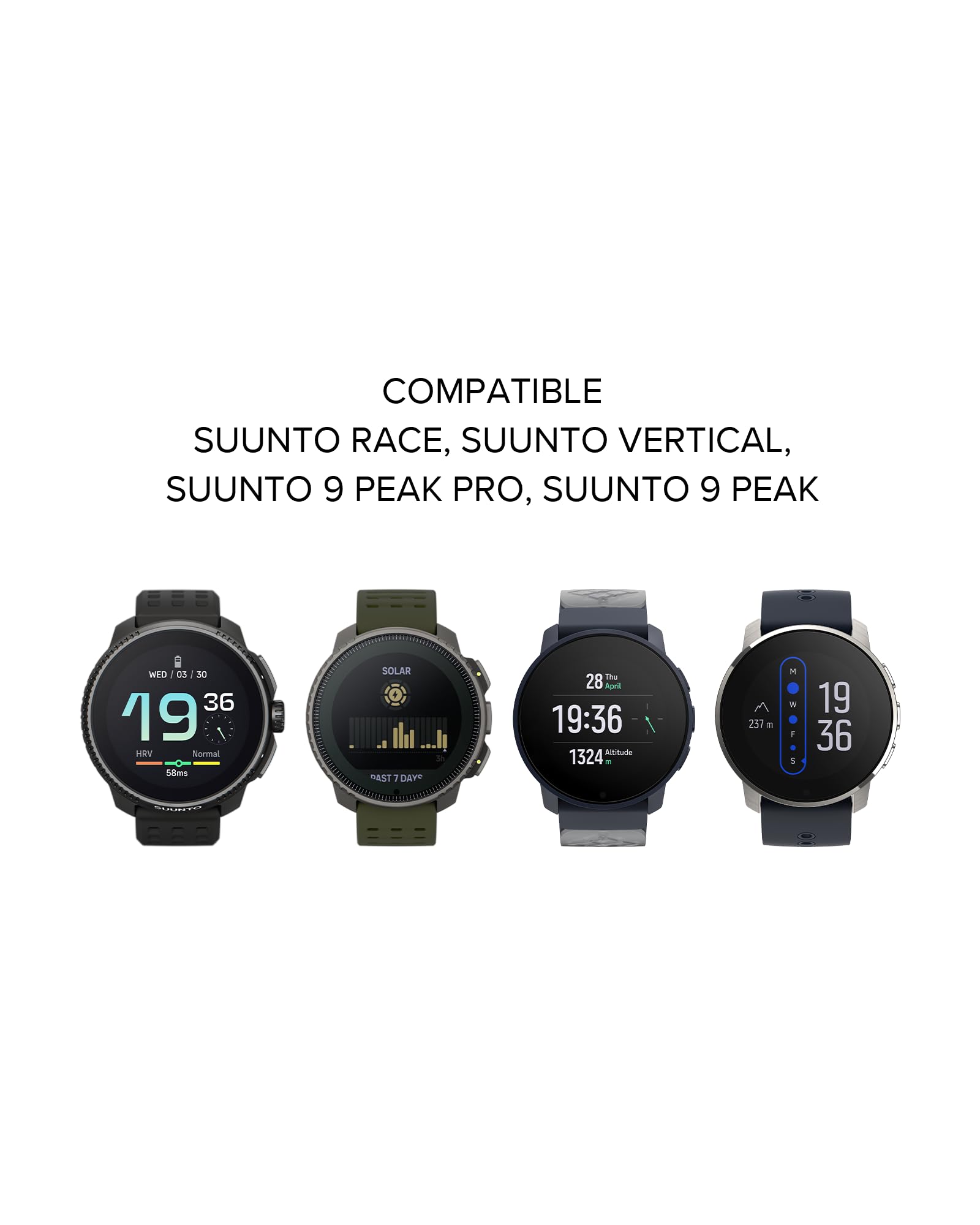 LOKEKE Compatibile con cavo di ricarica USB Suunto 9 Peak Pro, cavo di ricarica USB di ricambio compatibile con Suunto 9 Peak Pro