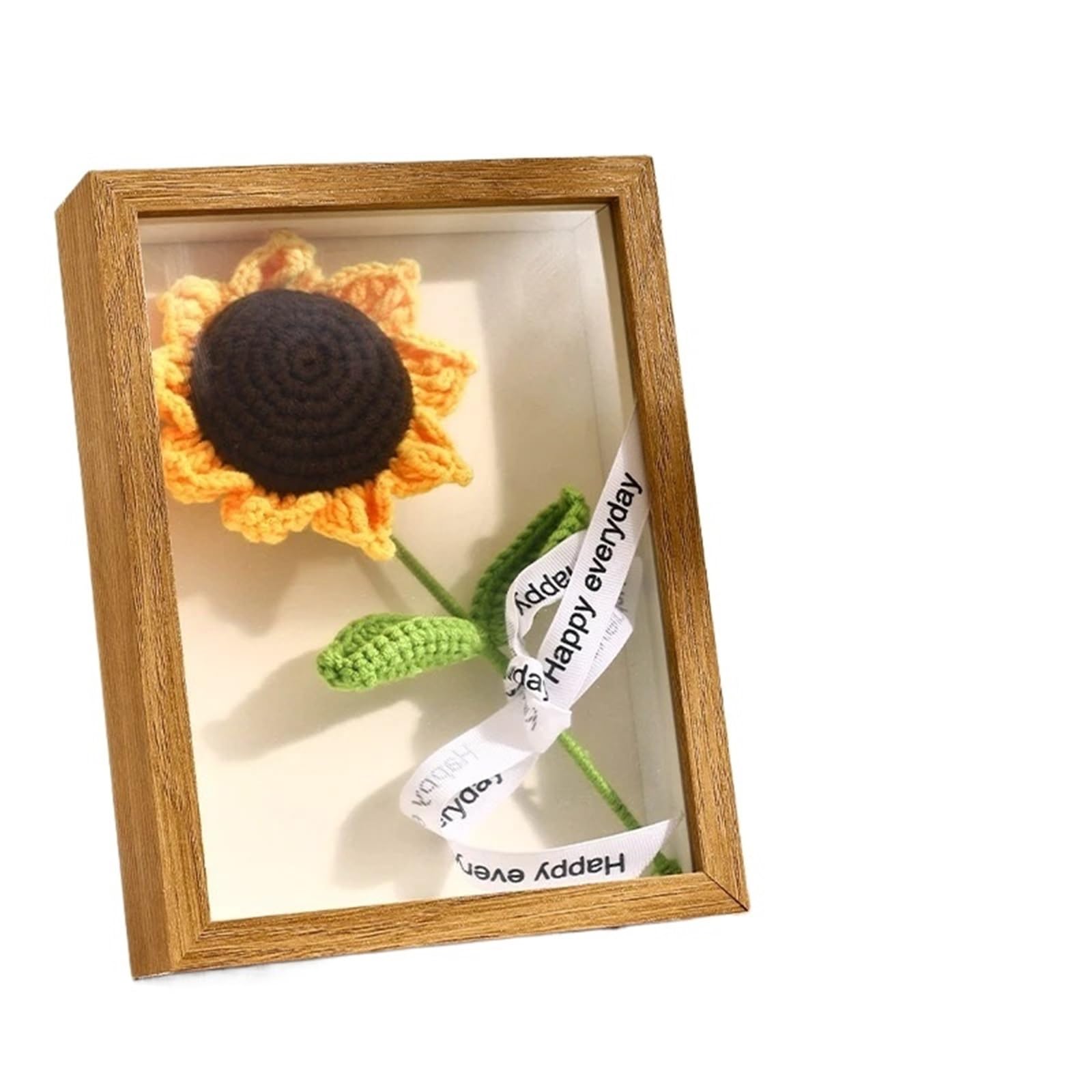 Shadow Box 2Pcs 7in 3D Hollow 3cm 5cm Photo Frame Dried Flower Specimen Holder DIY Handwork Display Wood Frame(Burlywood-depth-3cm)