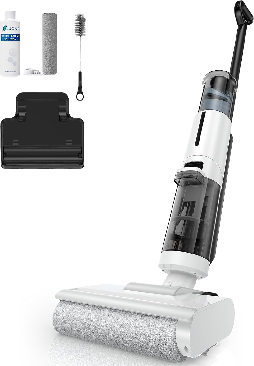 JONR ED12 Lite Wet Dry Vacuum Cleaner, Cordless Vacuum Mop with Self-Washing, 0.1 inch Edge Cleaning, 30min Runtime, Anti-Tangle Design, 7.7lbs Lightweight Mop Vacuum Cleaner for Hard Floors JONR ED12 Lite Wet Dry Vacuum Cleaner, Cordless Vacuum Mop with Self-Washing, 0.1 inch Edge Cleaning, 30min Runtime, Anti-Tangle Design, 7.7lbs Lightweight Mop Vacuum Cleaner for Hard Floors