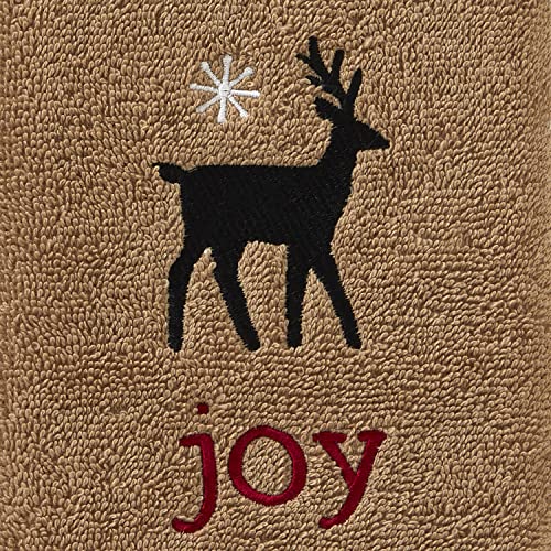 SKL Home Cozy Home Hand Towel (2-Pack), Taupe, Hand Towel Set - Image 2