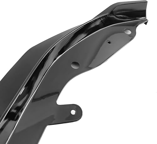 Miniatura 7 de IKON MOTORSPRTS - Borde de parachoques delantero compatible con BMW G22 G23 4 Series 430i M440i Coupé WM Sport Bumper, negro brillante, 3 piezas de