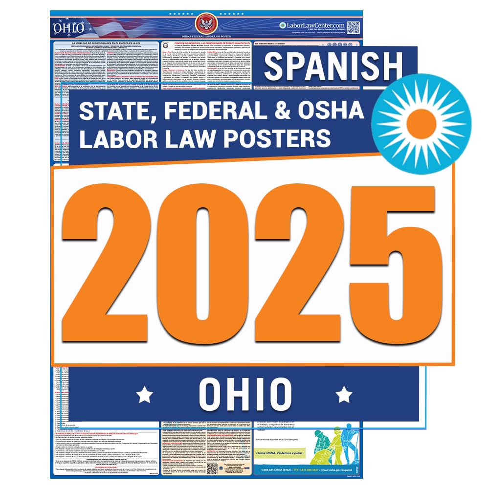 Workers' Compensation Vermont Labor Law Poster 2025- State, Federal ...