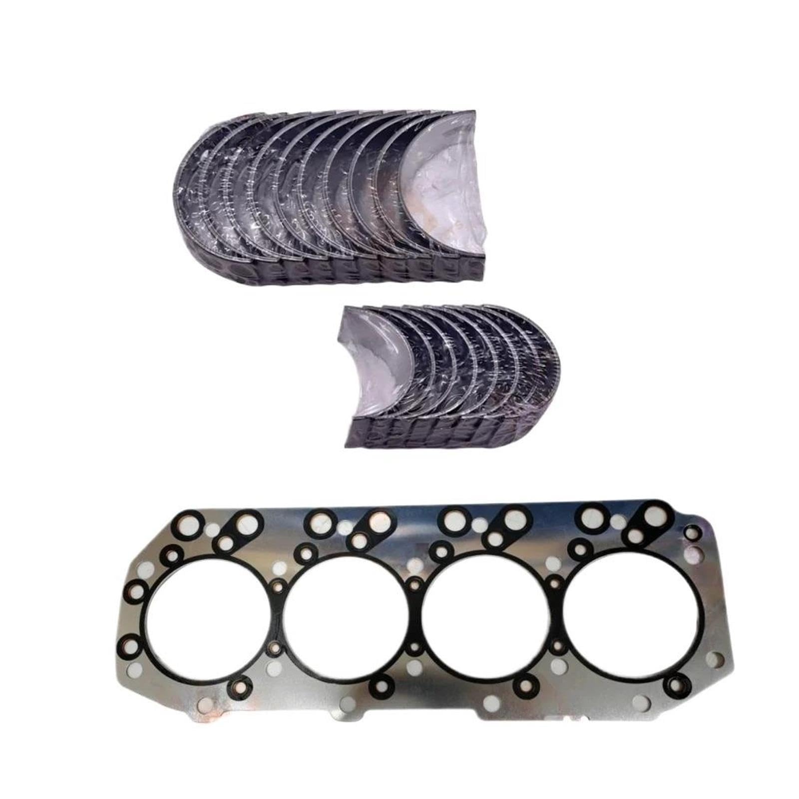 kit cuscinetti motore Per Isuzu 4JB1 Cuscinetto principale 'albero motore e kit di ricostruzione della guarnizione della testata(0.25MM)