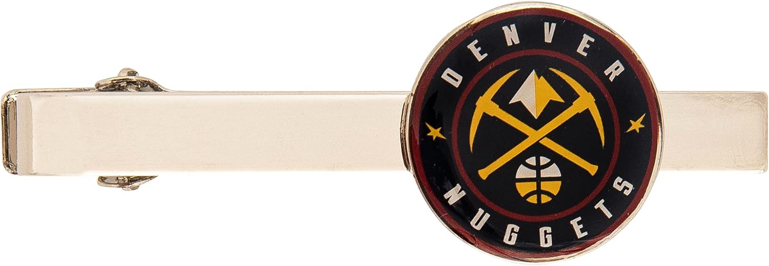 Desert Cactus Denver Nuggets Tie Bar NBA Basketball Mens Tie Clip Pin Accessory Formal Wear Occasion Gift Suit Graduation