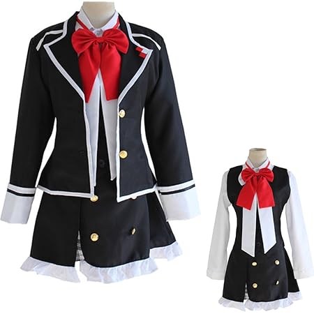Amazon Webessence コスプレ衣装 Diabolik Lovers ディアボリックラヴァーズ 小森ユイ 制服 風 コスプレ コスチューム オリジナル ブレスレット 付き コスプレ 仮装 通販