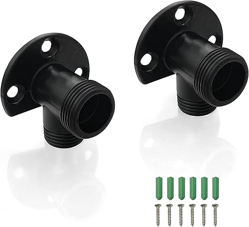 Miniatura 1 de Aolemi Kit de instalación negro mate para grifo de baño de montaje en pared expuesto, sistema de ducha al aire libre, barra termostática, válvula
