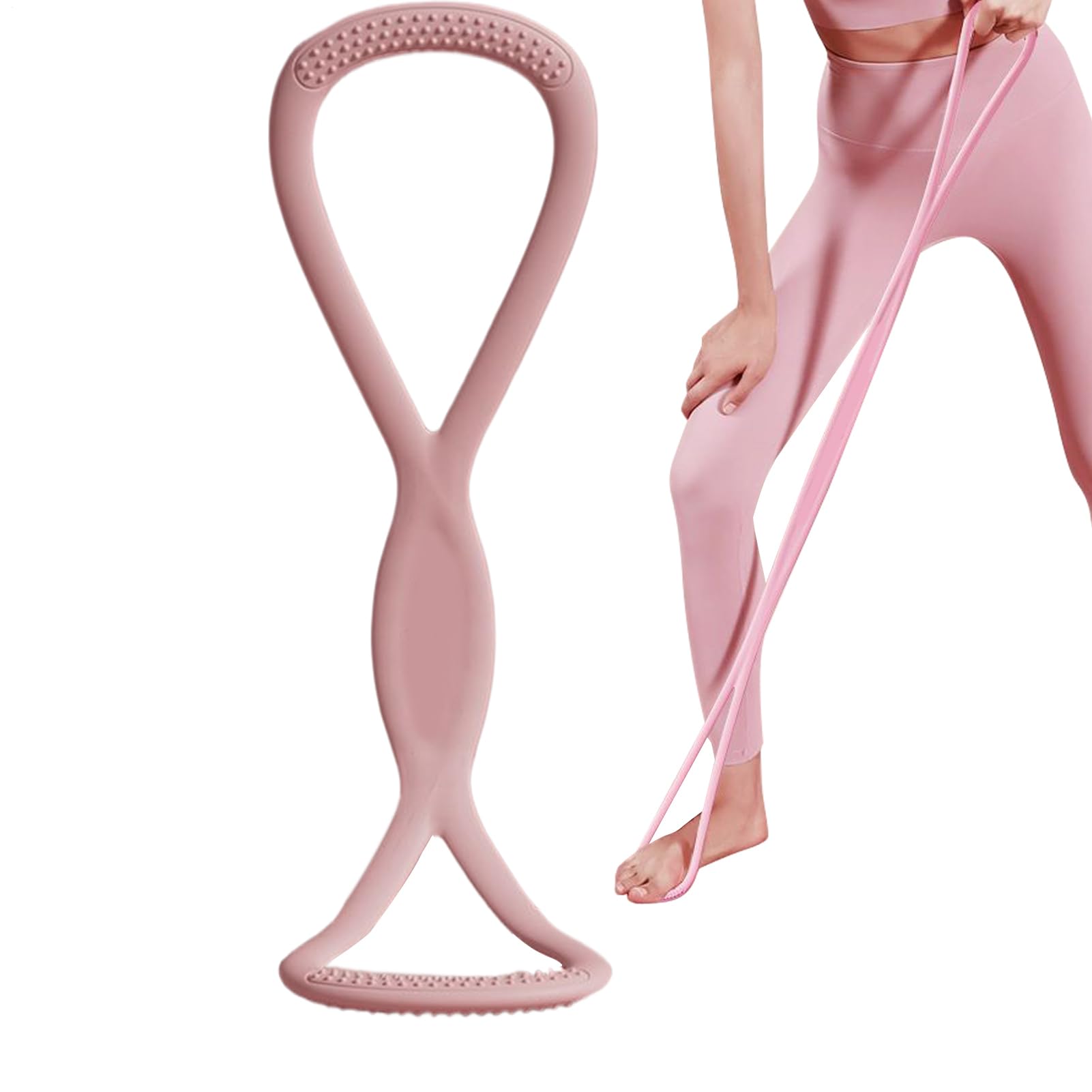 Resistance Bands Figure 8 Silicone Exercise Elastic Strap