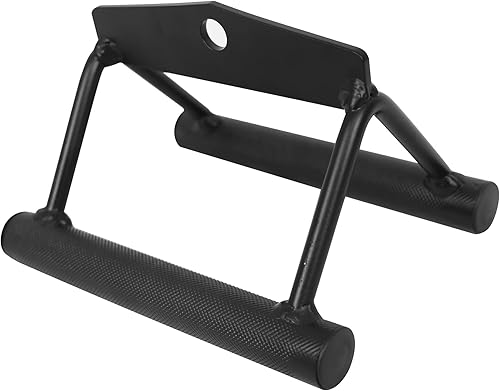 Miniatura 2 de Fitvids Accesorio de cable de prensa para tríceps, accesorio desplegable LAT, accesorios para máquina de pesas, mango en V con rotación, cuerda de