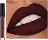 Matte Dark Brown Liquid Lipstick - Long Lasting, Waterproof, Non-Sticky, Full-Coverage Lip Gloss