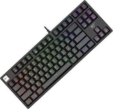Havit Gamenote KB890L Türkçe Q Mekanik Oyuncu Klavyesi - SİYAH