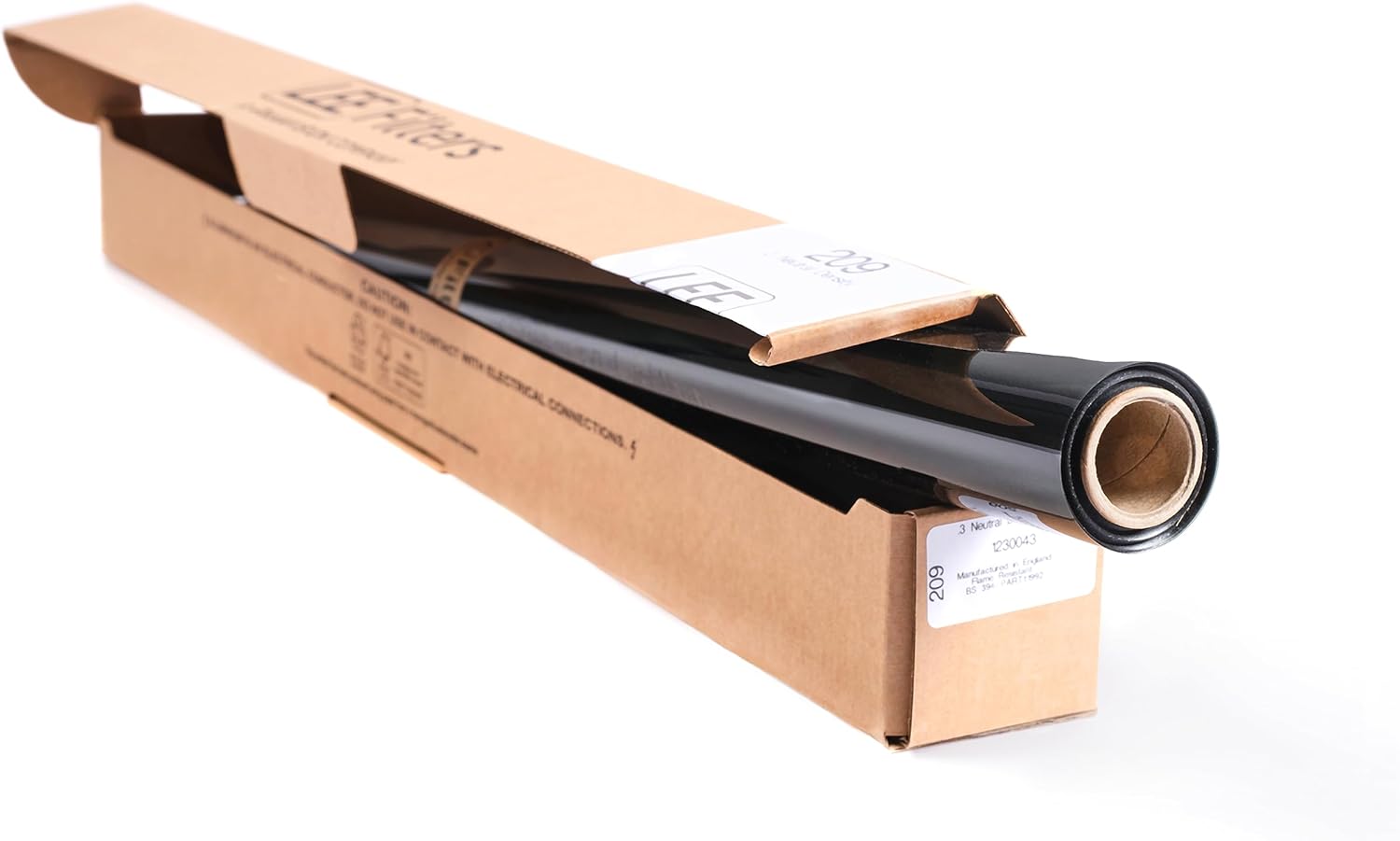 LEE Filters 210 0.6 Neutral Density Gel Roll - 4ft Wide Polyester Lighting Gel for Reducing Light by 2 Stops - ND - Made in UK