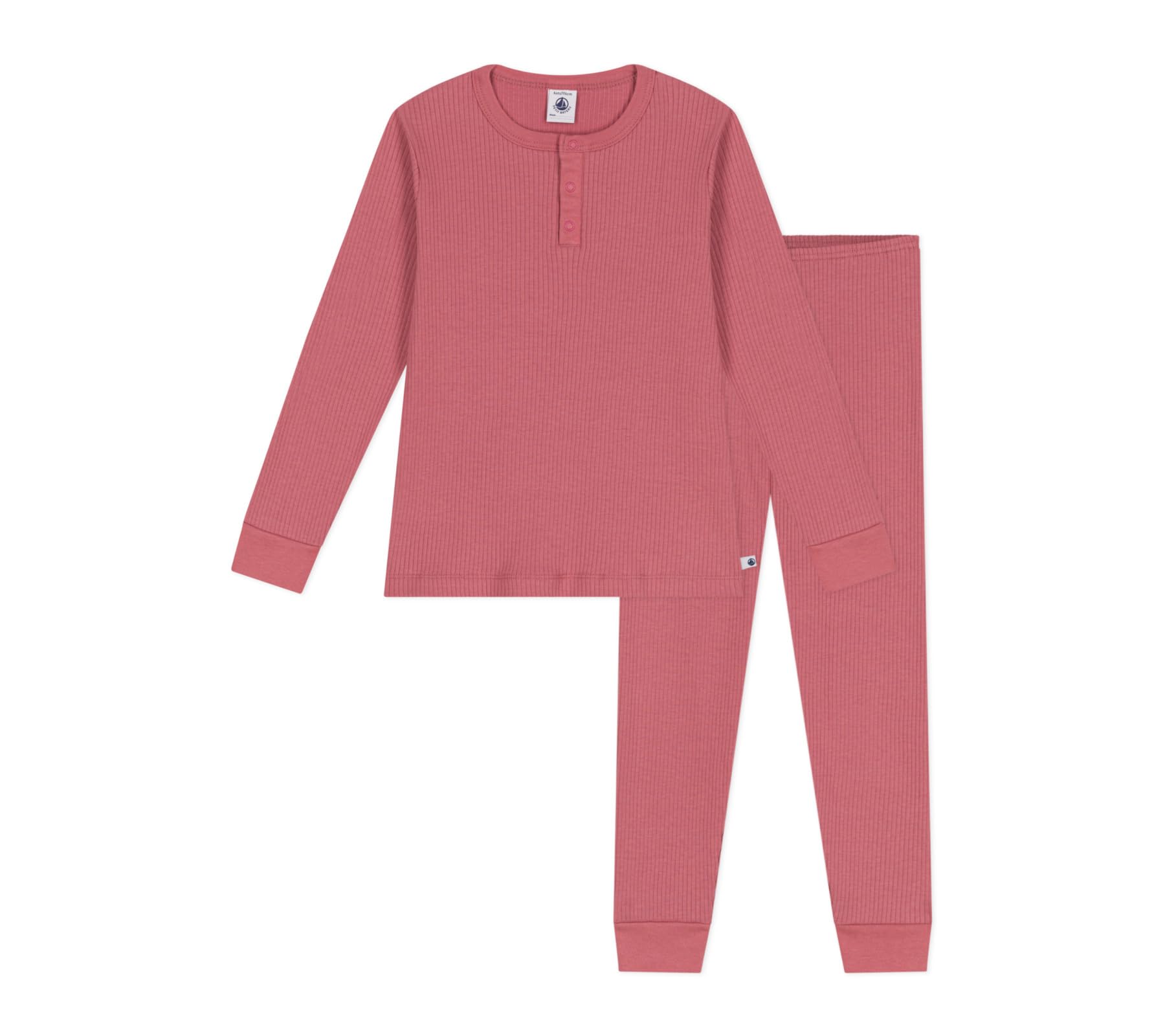 Petit Bateau Girl's A0cls Sleepsuit, Pink, 3 years