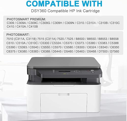 Miniatura 2 de Juego de cartuchos de tinta 564XL 564XL compatibles de alto rendimiento  Paquete de 10 cartuchos de tinta de repuesto 564XL para HP 564XL uso con