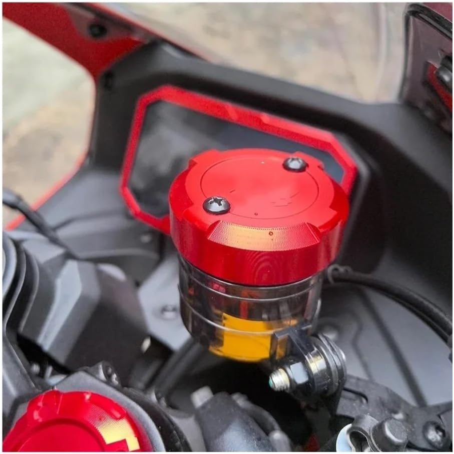 Front Brake Fluid Protector for DS900X 900DSX 2024 2025 Motorcycle Accessories Front Brake Fluid Reservoir Cover Engine Oil Filler Cap