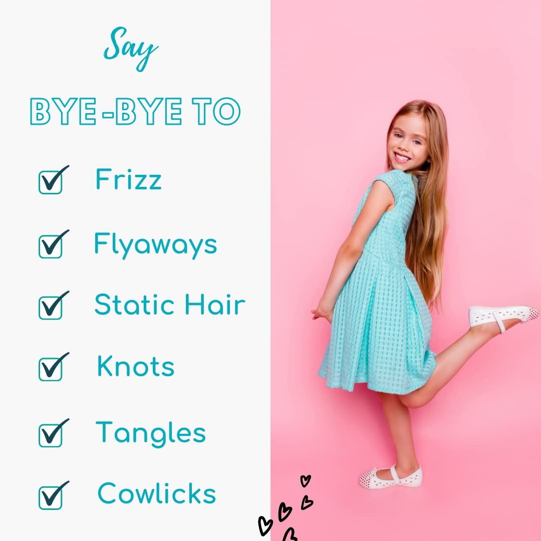 Lane & Co. Conditioning Detangler Spray for Kids & Babies - Leave In Conditioner Spray for Smoothing, Detangling - Vegan, Plant-Based, Child-Safe Formula - Natural Baby Hair Products - 8-oz. Bottle : Beauty & Personal Care