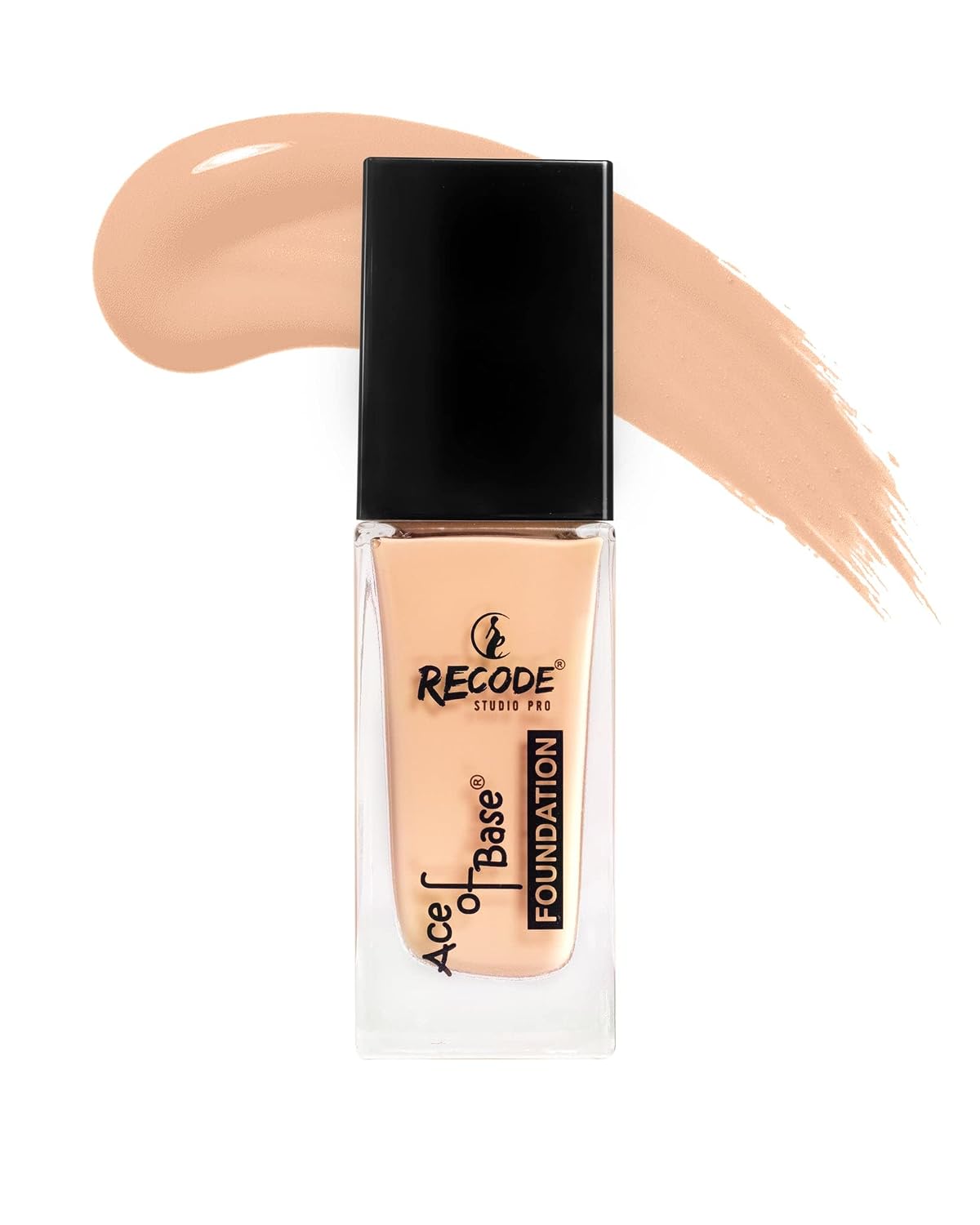 Recode Ace of Base Foundation 30ml |Baghnagar Shade 01| Luminious Matte Finish | Lightweight | Long-Lasting | Waterproof |...
