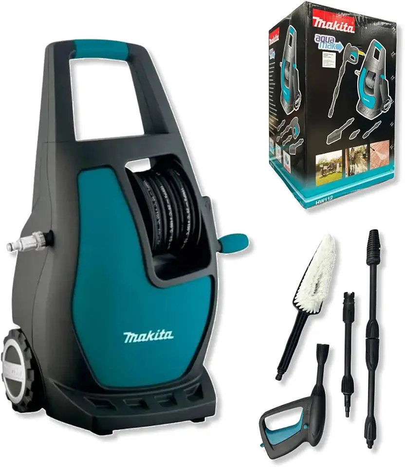 MAKITA Lavadora De Alta Pressão HW112 ORIGINAL - Limpeza Rápida Com Alta Pressão - 220v